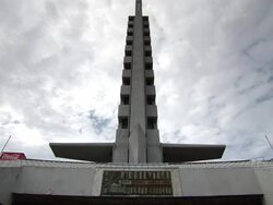 "WS LA Olympic Tribune Estadio Centenario Stadium / Montevideo, Uruguay" Stock Footage