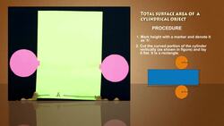 Surface Area of a Cylinder Instructional Video