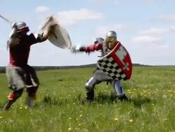 Medieval Knights Stock Footage