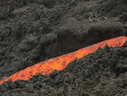 Flowing Lava (Full HD) Stock Footage
