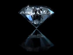 Diamond With Magic Sparks (HD1080) Stock Footage