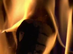 Close up, fire Stock Footage