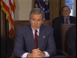 President sends budget to Congress, comments on Middle East News Clip