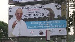 CLEAN : Kenya readies itself for Popes arrival News Clip