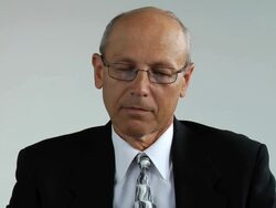 HD: Businessman reading documents Stock Footage