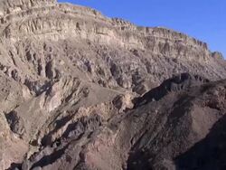 Aerial Mt. Solomon, Southern Negev, Israel, Eilat, Arava, Israel Stock Footage