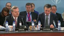 Fogh Rasmussen expresses concern over events in Crimea region of Ukraine News Clip