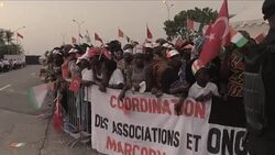 CLEAN : Turkeys Erdogan kicks off Africa tour in Ivory Coast News Clip