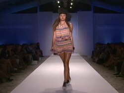Zimmermann Swimwear - Runway - MBFW Miami Swim Stock Footage