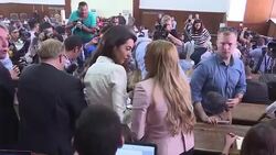 CLEAN : Egypt court hands Al Jazeera reporters three years in jail News Clip