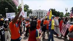 CLEAN : Venezuelans in the US demand sanctions against Caracas News Clip