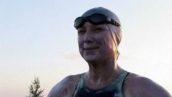 Marathon swimmer begins Cuba-Florida journey News Clip
