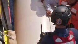 Migrants rescued from Mediterranean by MOAS News Clip