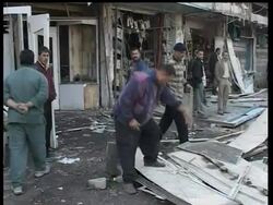 Nearly 60 people are dead, and over 150 others were hurt after two bombs went off in a Baghdad square where people try and get day jobs. News Clip
