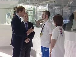 Prince William meets young Diana Award holders News Clip
