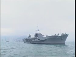 US Navy vessel visits for first time since USS Kitty Hawk dispute News Clip