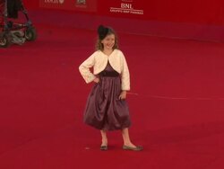 Isabella Blake Thomas at the Little Glory: Premiere: 6th International Rome Film Stock Footage