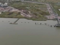 Isle of Grain Gas Terminal Aerials News Clip