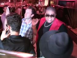 EJ Johnson Vs Annoying Fan at Bootsy Bellows in Stock Footage