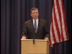 US Attorney General begins tour of European capitals in London. News Clip