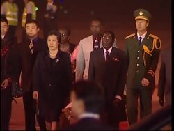 WRAP SA, Zim presidents arrive, Liberian president News Clip