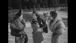 Women model summer furs in Paris News Clip