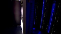 DS Large server farm Stock Footage