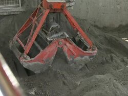 Gold being sifted at Zhaojin gold mine News Clip