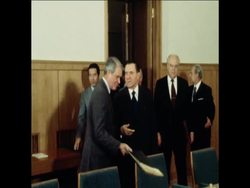 SYND 23 10 78 US SECRETARY OF STATE VANCE MEETS FOREIGN MINISTER GROMYKO FOR TALKS News Clip