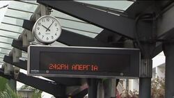 Trains and bus stations closed as staff strike over austerity measures News Clip