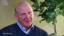 Ballmer Says Nadella Is Taking Microsoft to Next Level News Clip