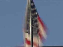 National Flag of America Stock Footage