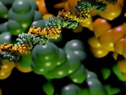 DNA Molecule Model - HD1080 Stock Footage