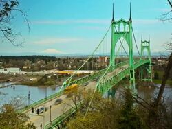 Portland Bridges Stock Footage