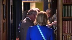 Prince Charles touring Chartwell News Clip