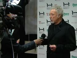 Tom Jones at the Help The Heroes Concert at London England. (Footage by WireImage Video/GettyImages) Stock Footage