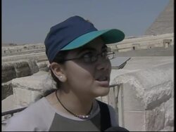 Transit observed at foot of pyramids News Clip