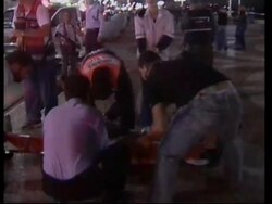 GNS: Day and night shots of blast outside restaurant, Hamas &amp; Israeli reax, hospital News Clip