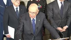 VOICED : Italia cerca de tener nuevo primer minist News Clip