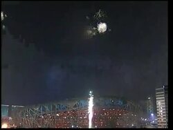 Fireworks at Olympics' closing ceremony Instructional Video