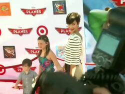 Katherine Bell at Planes Los Angeles Premiere Stock Footage