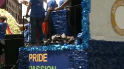 2015 NYC Gay Pride Parade Stock Footage