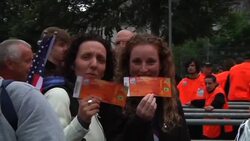 Fans gather ahead of Women's World Cup final, Clinton News Clip