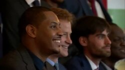 Prince Harry Holds Ceremony With NBA Stars At St James Palace News Clip