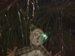 Christmas lights 2  1080i/60 Stock Footage