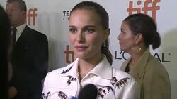 Natalie Portman at 'Planetarium' Premiere - 2016 Toronto International Film Festival Stock Footage