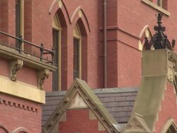 ATMOSPHERE - Harvard University campus Stock Footage