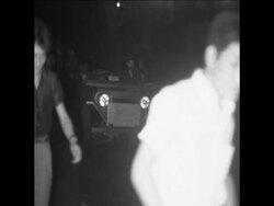 CAN 248 UNITED STATES ARMY JEEPS UNLOADED AT NIGHT IN SOUTH VIETNAM News Clip