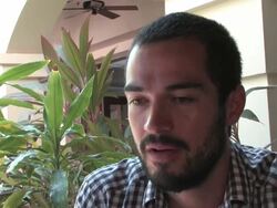 INTERVIEW Alfonso Herrera on how he's going into theatre now at the Venezzia Interviews: Aruba International Film Festival at Aruba . (Footage by WireImage Video/GettyImages) Stock Footage
