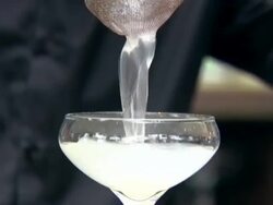 Cocktail Drink being Prepared by Bartender News Clip